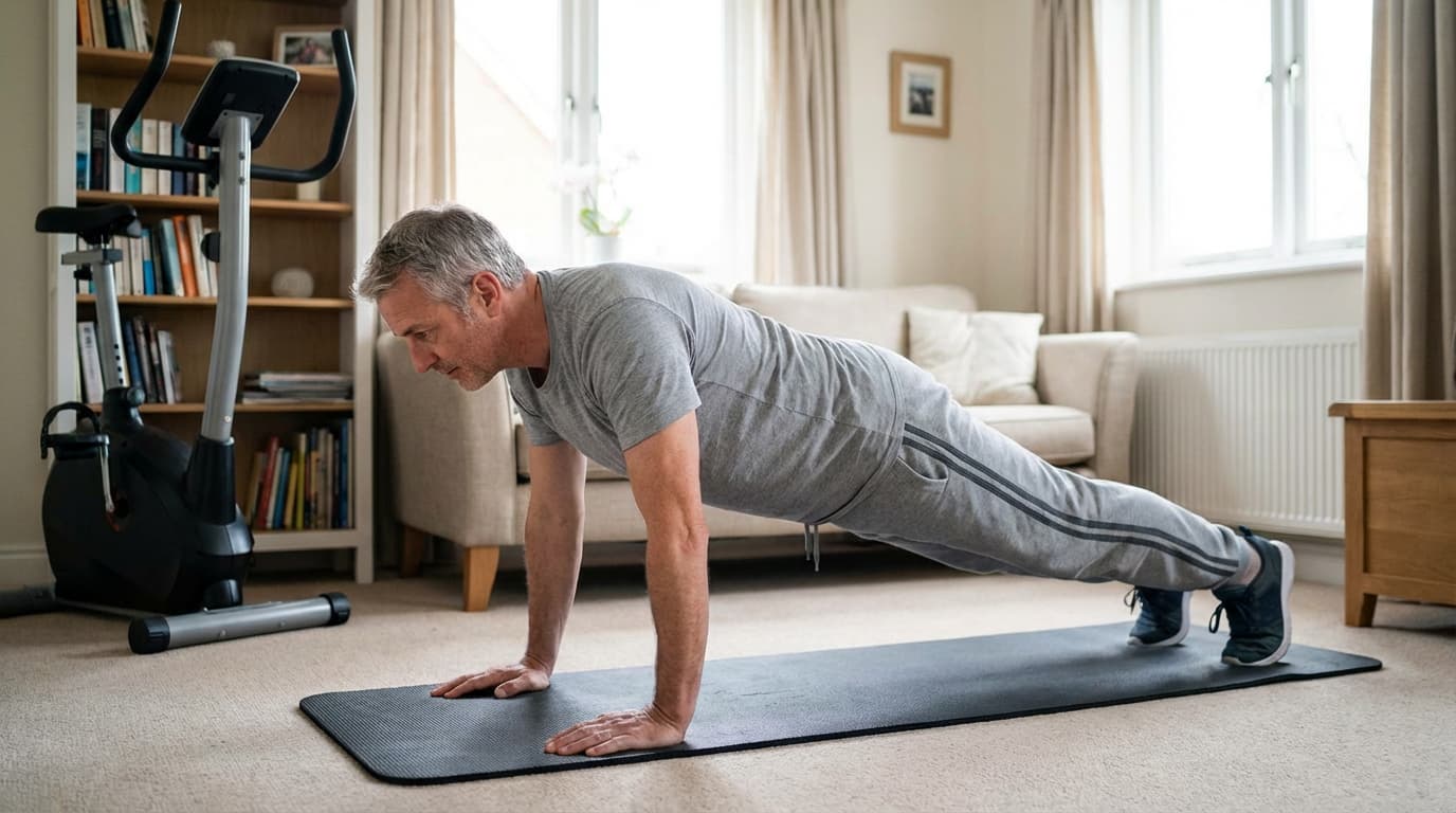 Bodyweight exercise at home
